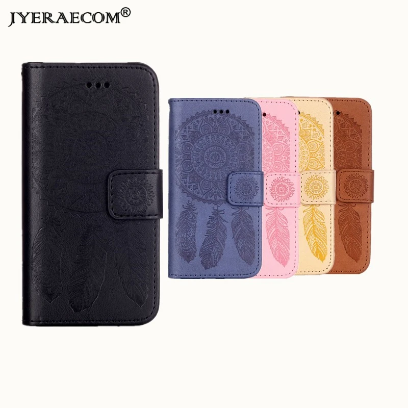 JYERAECOM Luxury Retro Flip Cover For Huawei P9 Lite PU Leather+ Silicone Wallet Case Phone | Мобильные телефоны и