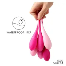 6 Pcs Kegel Exercise Weights Silicone Vaginal Balls for Women Tightening Ben Wa Balls Bladder ControlPelvic