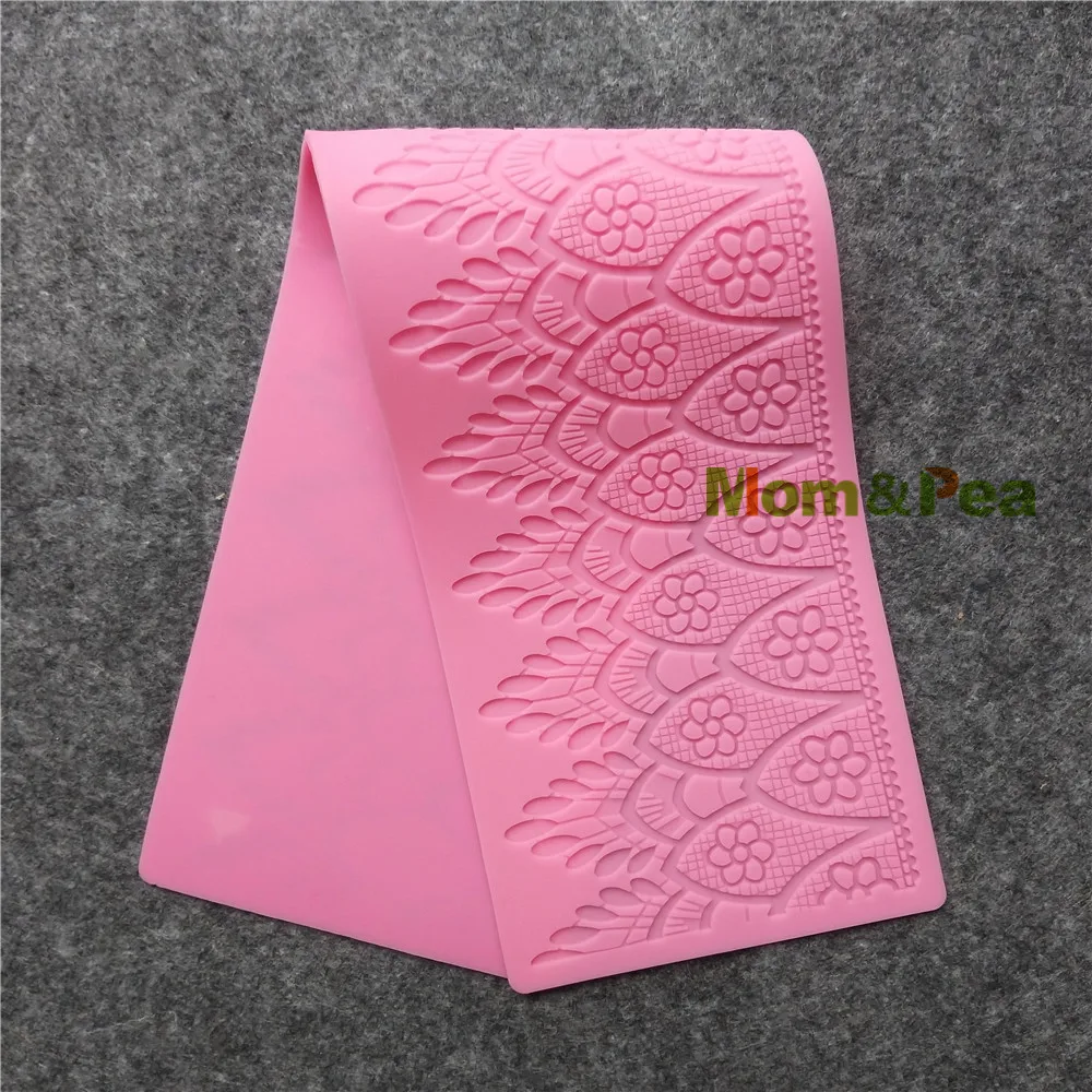 Силиконовая форма для украшения торта Mom &amp Pea GX254 Swag 3D-форма помадки Пищевая