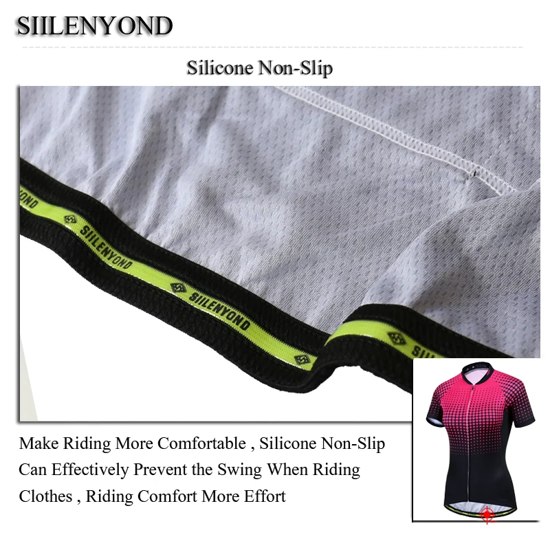 Siilenyond Pro Женская велосипедная майка летняя анти-УФ MTB велосипедная одежда анти-пиллинг для велоспорта Одежда