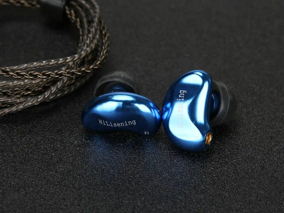 

HiLisening HLS-S8 Dynamic Driver & Balanced Armature Hybrid MMCX In-ear Earphones