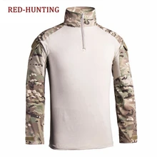 Мужские тактические рубашки для занятий спортом на открытом воздухе, армейский Военный камуфляж, боевой камуфляж, солдат, истребитель, охотничье пальто, стрельба, походные Топы