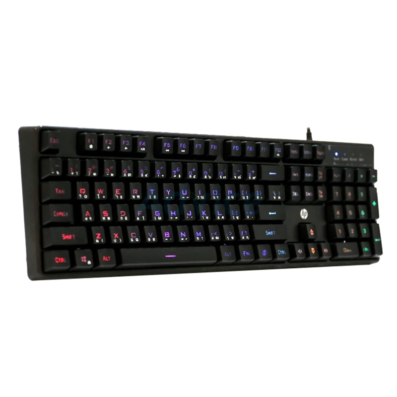 Оригинальная клавиатура HP RGB Классическая Проводная K300 новая механическая