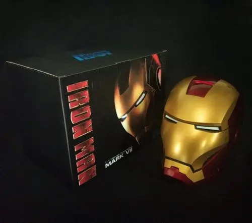 

ROAN Hand Touch Open Iron Man MK7 VII Electronic Wearable Helmet 1:1 Prop With Jarvis Voice
