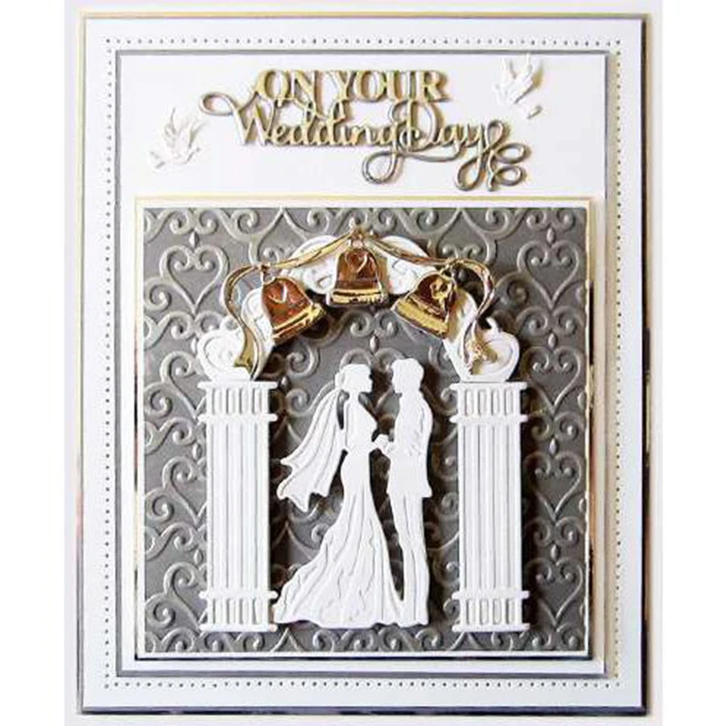 

Wedding Man Woman Metal Cutting Dies Scrapbooking Template Stencil Card Album Making Embossing Handicraft Die Cut New 2019