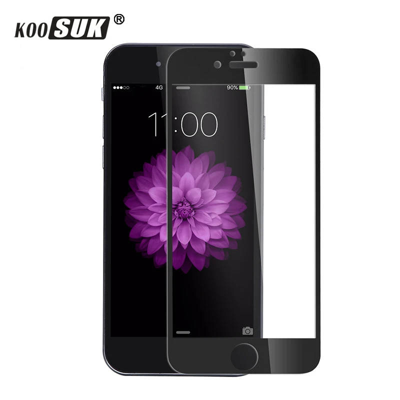 Тонкая закаленная стеклянная пленка i7 i7P для iphone 7 Plus взрывозащищенный