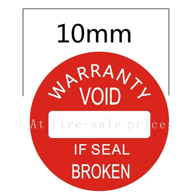 If seal is broken. Наклейка seal broken. этикетки void. do not accept if seal is broken.