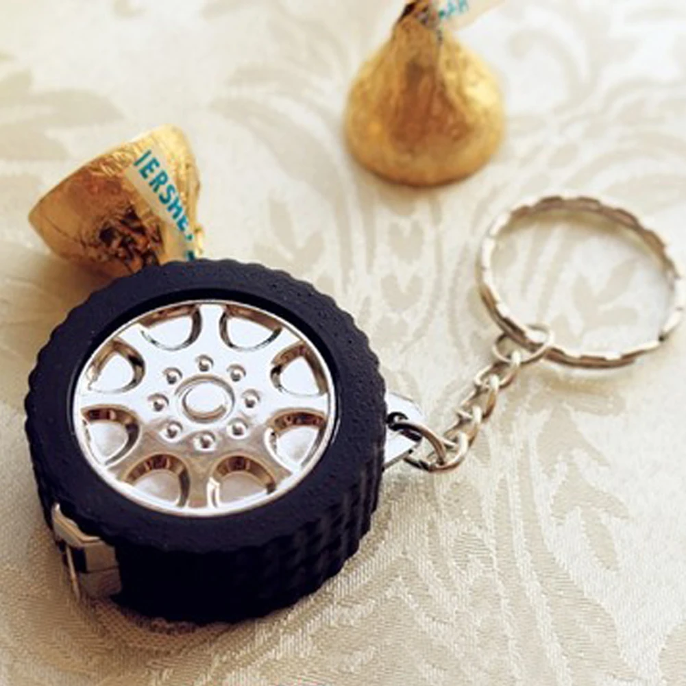 Buy Creative Auto Parts Model Thicker Wheel Tyre Tire Keychain from Reliable