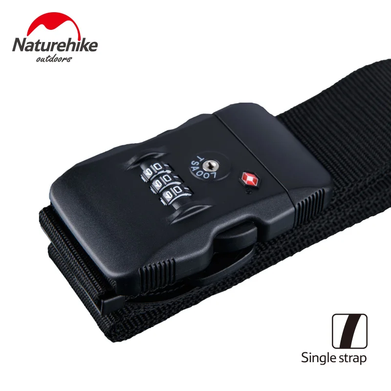 

Naturehike Luggage Strap Adjustable Combination Packing Belt TSA Suitcase Strap Travel Baggage Customs Coded Lock NH23A023-C/D