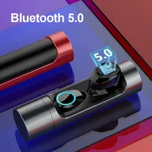Bluetooth 5,0 наушники Беспроводная Водонепроницаемая гарнитура наушники с зарядным устройством для Xiaomi наушники для Sony Meizu