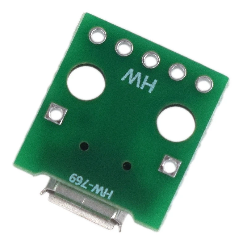 10 шт. микро Usb адаптер Dip 5Pin Женский Разъем| |