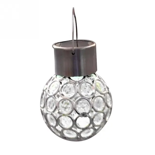 New 1pcs Small Solar Light Beautiful Color Change Ball Garden New 1pcs Small Solar Light Beautiful Color Change Ball Garden Hanging Bulb Outdoor Landscape Led