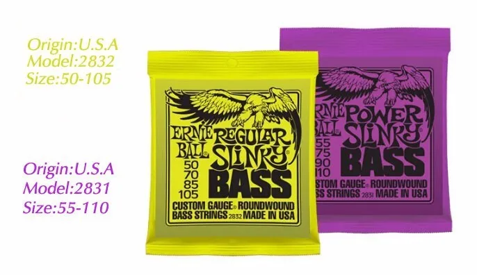 Ernie Ball бас гитара струны высокого качества 2835 2832 2834 2831