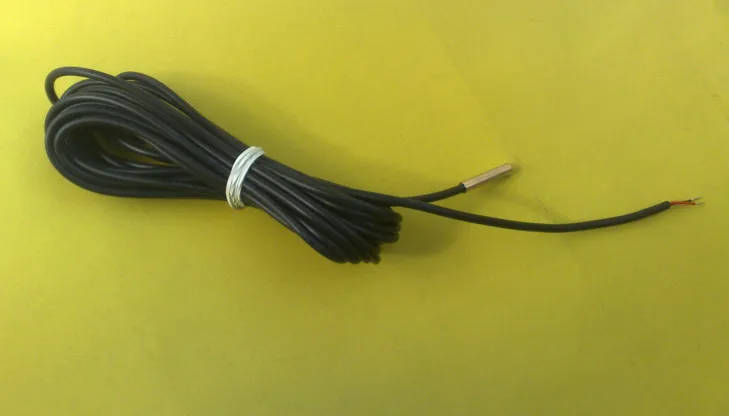 Free ship 5pcs/lot NTC temperature senso 5K 1% 3470 3.5mm 24# sheathed cable 5m sensor | Электронные компоненты и