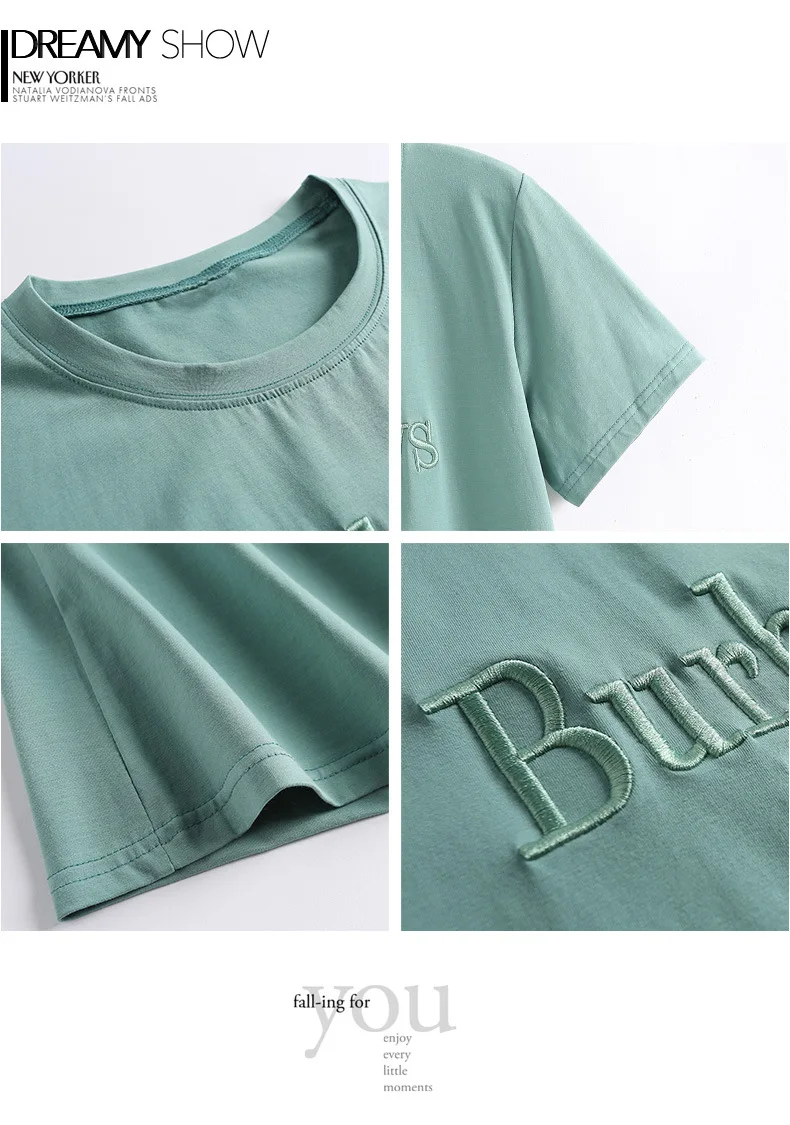 Letter T-Shirt Women  (24)