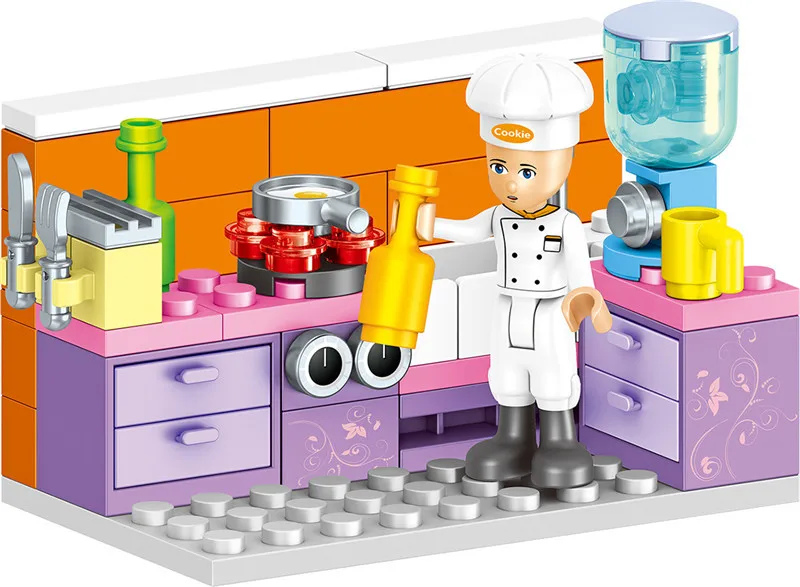 Girls Friends QL1106 731PCS Building Blocks Princess Windsor Castle technic Designer Bricks Legoingly set 41148 Toys Girl Girls Friends QL1106 731PCS Building Blocks Princess Windsor Castle technic Designer Bricks Legoingly set 41148 Toys Girl