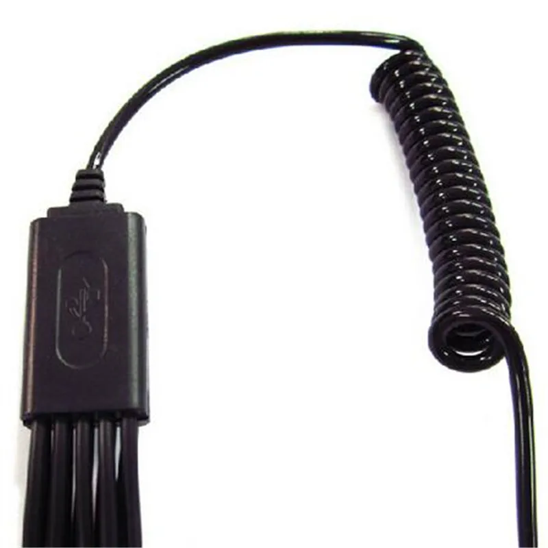Effelon المحمول شاحن هاتف خلوي متعدد 10 في 1 العالمي متعدد وظيفة هاتف محمول لعبة USB كابل شحن شاحن