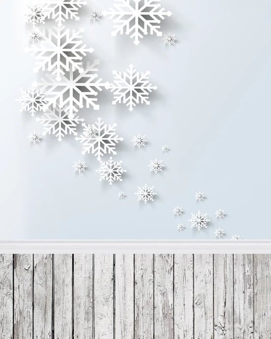 

Рождественские фоны для фотосъемки снежинки деревянный пол 3D фоны для фотостудии портрет фотосъемка виниловая ткань на заказ