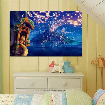 

Thomas Kinkade Oil Paintings Tangled III Art Decor Painting Print Giclee Art Print On Canvas