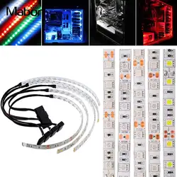 См 60 см гибкий SMD светодио дный светодиодный чехол полосы света для ПК компьютерный Декор водостойкий