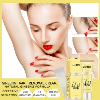 

Ginseng Painless Depilatory Cream For Women&Men Wax Hair Removal Cream For Body Leg Armpit Unisex Whitening Hand Leg Armpit HOT