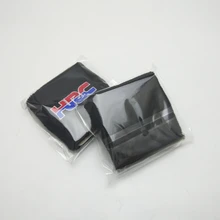Motocicleta hrc reservatório de óleo do freio meia fluido tanque copo capa manga manguito para honda cbr1000rr 900rr 600rr 500r 250r hrc logotipo