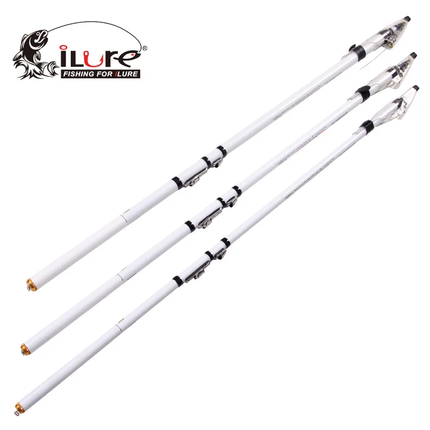 

Brand 99% Carbon 3.6M 4.5M 5.4M 6.3M Portable Telescopic Fishing Rod Spinning Fish Hand Fishing Tackle Sea Rod