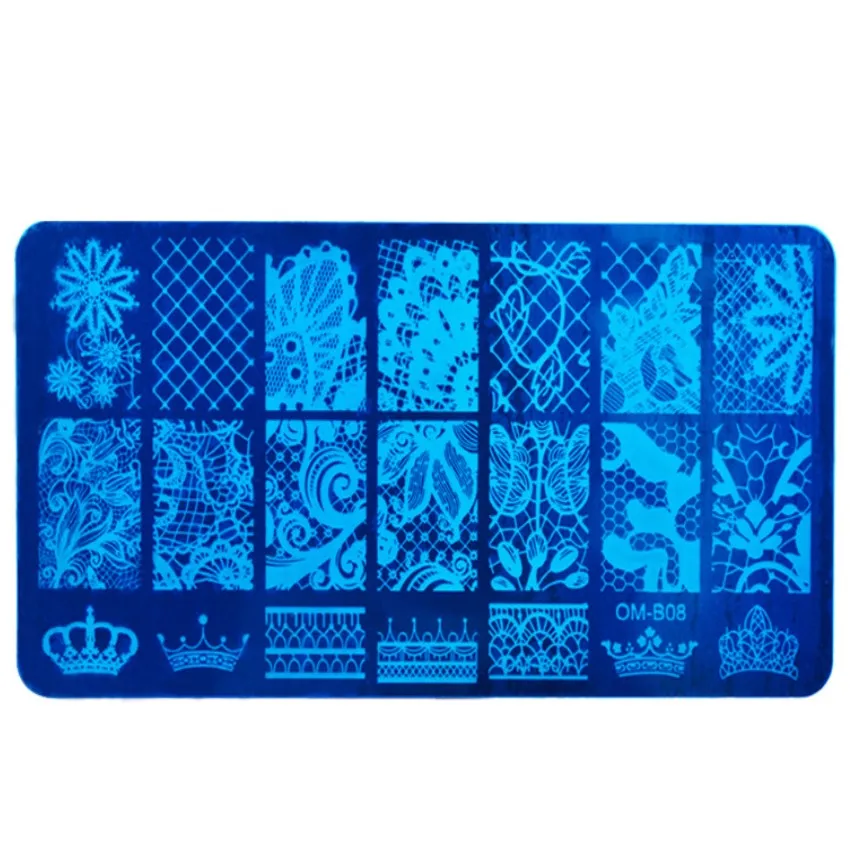 

1Pcs Creative Design Nail Art Image Stamp Stamping Plate Manicure Polish Template Plates DIY Nail Tools