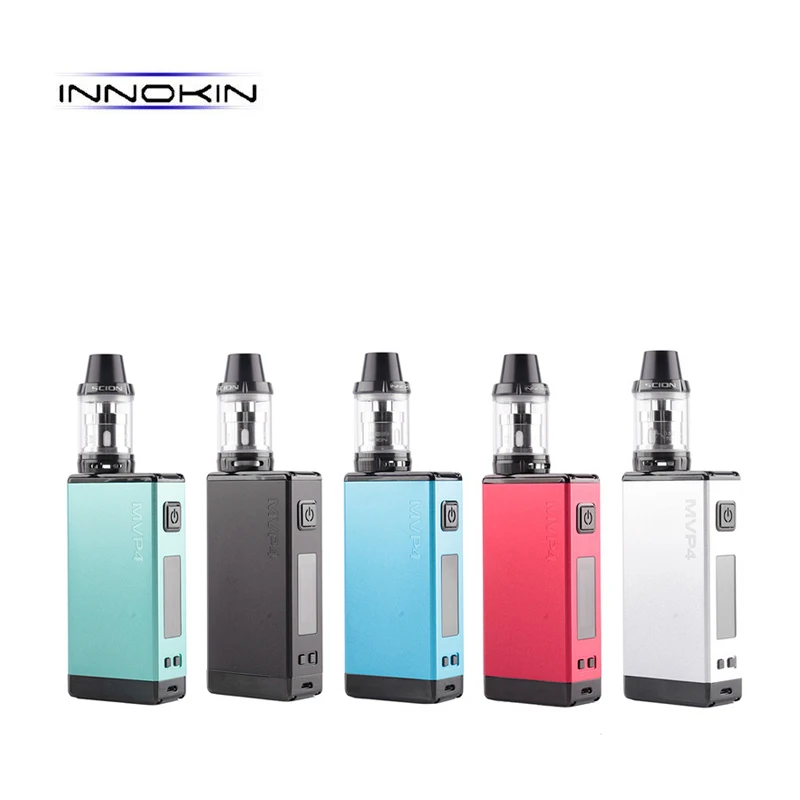 

Original Innokin MVP4 SCION Kit Electronic Cigarette TC 100W Mvp4 Mod 4500mAh Battery Scion 3.5ml Atomizer Tank Coil Vape vapor