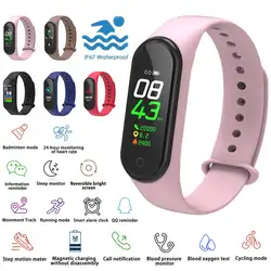 M4 для женщин Смарт-часы экран Водонепроницаемый Спорт для Iphone Smartwatch монитор сердечного ритма функции кровяного давления для мужчин