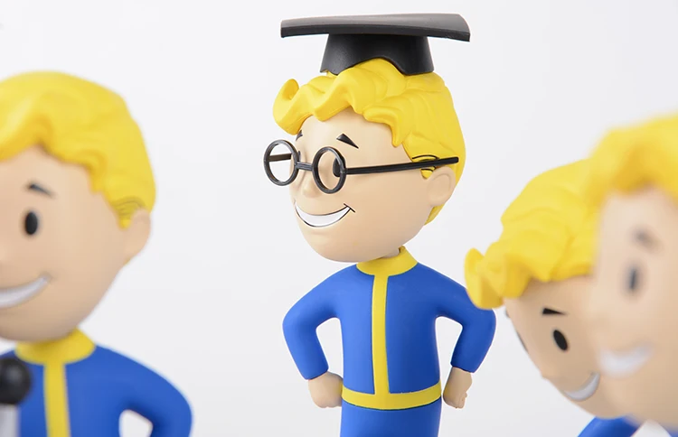 13 см аниме фигурка Gaming Heads Fallout 4 vavle Boy TOY Bobbleheads Серия 1 фигурка Коллекционная модель игрушки brinquedos