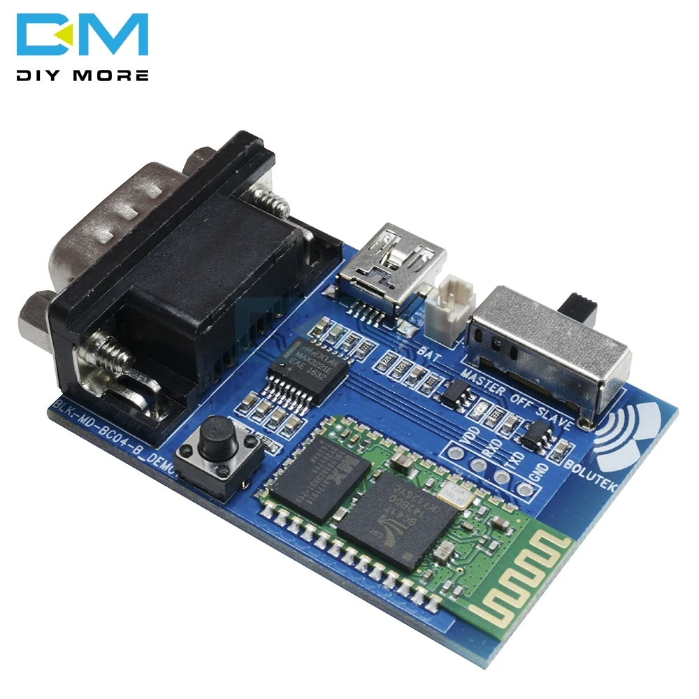 Модуль последовательного адаптера RS232 с Bluetooth 2 режима 5 В|bluetooth serial|module 5vusb module |