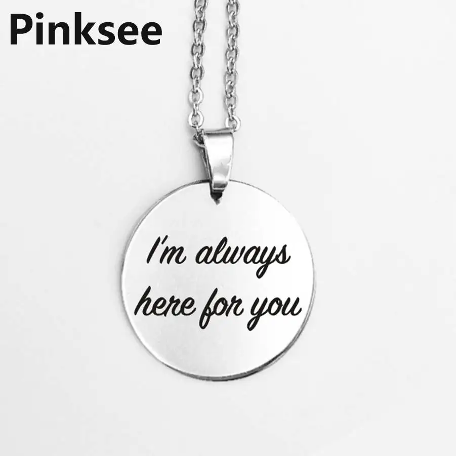 Подвеска из нержавеющей стали с компасом надпись Love Dad/Mum ID Tag ожерелья для монет