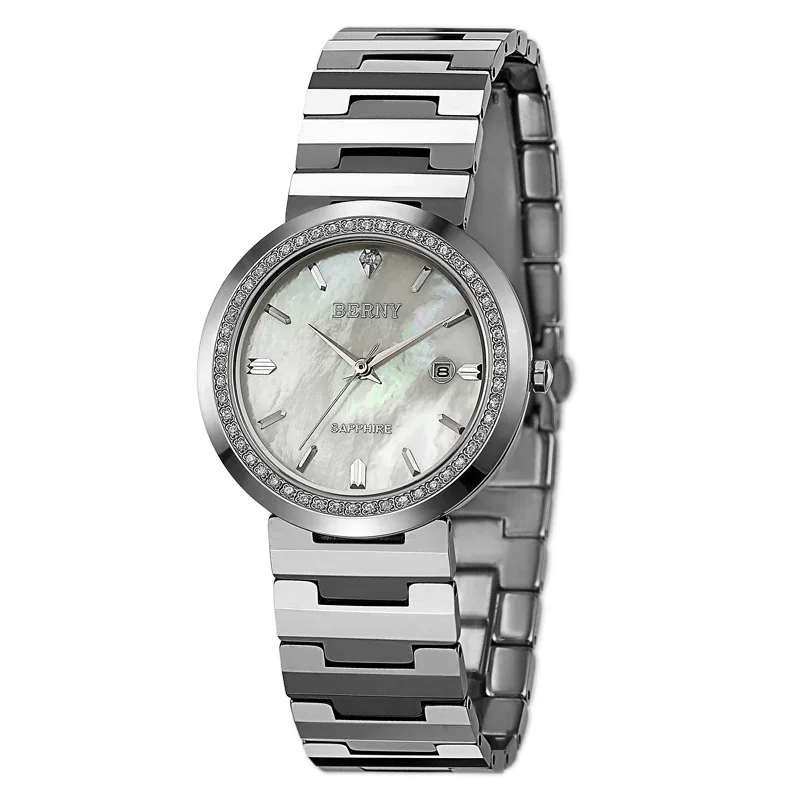 

Top Brand New Arrival Luxury Lovers Watches Pair Wemen Men Watch For Couples Tungsten Steel Watch Calendar Watches 2301