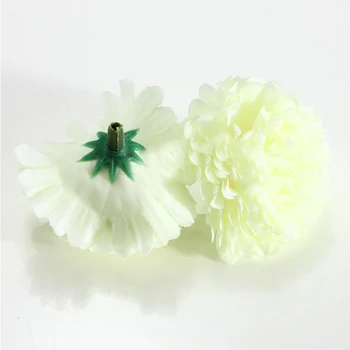 

5PCS New Simulation Wedding Party Decor Fake Flowers Heads Gerbera Carnation Manual Silk Artificial Flower DIY Silk Flower