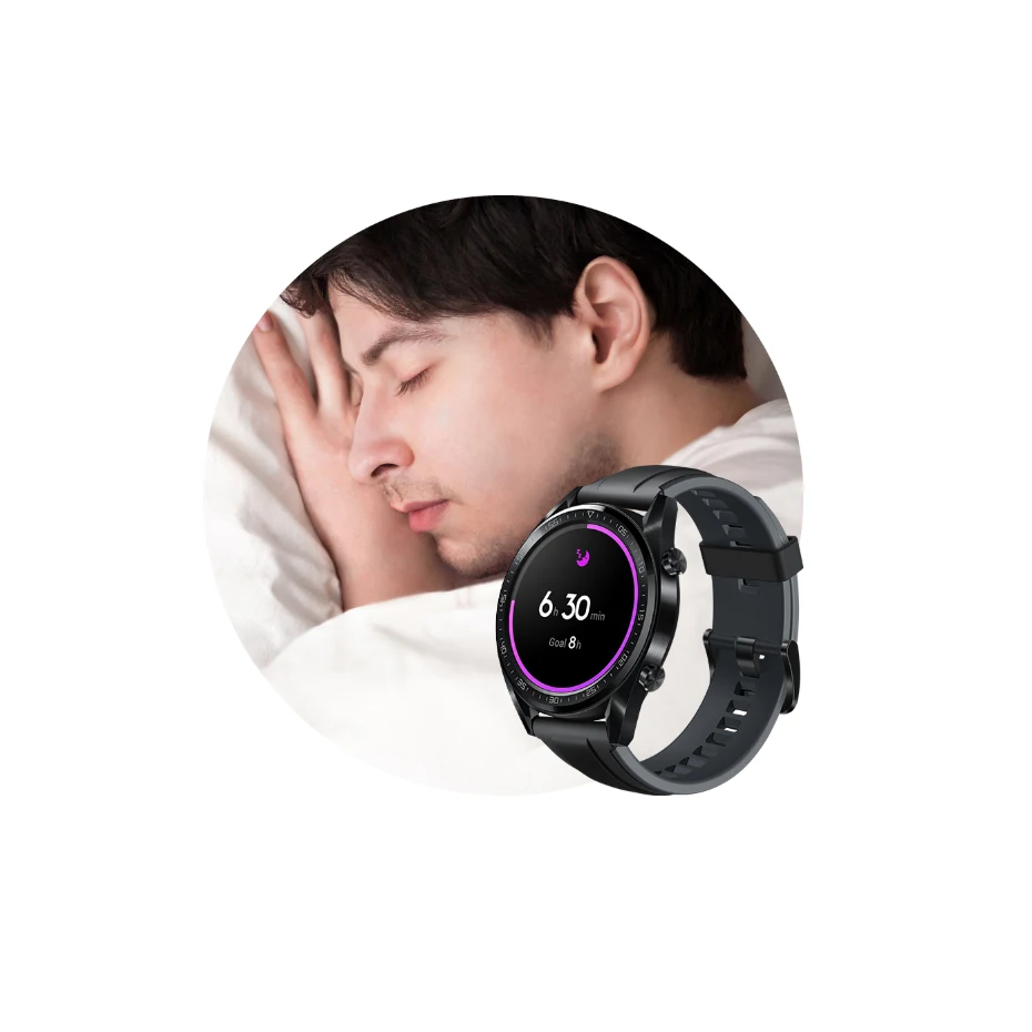 Умные часы Huawei Watch GT трекер с поддержкой GPS время работы батареи 14 часов