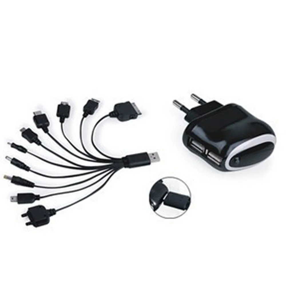 Многофункциональное Зарядное устройство USB кабели для iPod Motorola Nokia Samsung LG Sony Ericsson
