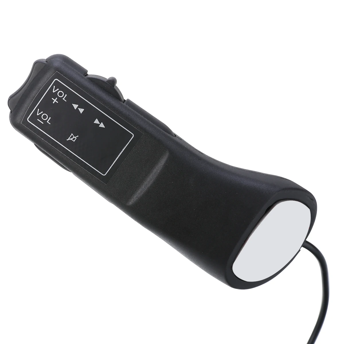 1pc Black Car Steering Wheel Stalk Button Radio DVD GPS Remote Control Support Android Wince Auto Multimedia Player