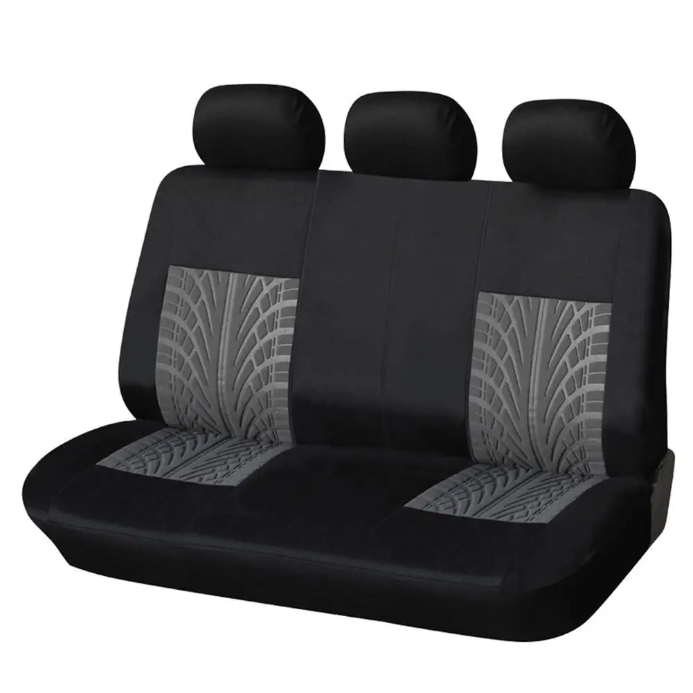 Вышивка сиденья Универсальный подходит для большинства автомобильных сидений внутренние аксессуары, сиденье черный протектор