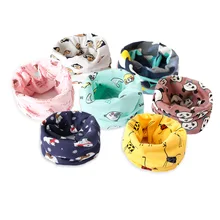 Jinjin. QC Новая мода шарфы для мальчиков и девочекв виде колец и палантины женский шарф банданы Прямая