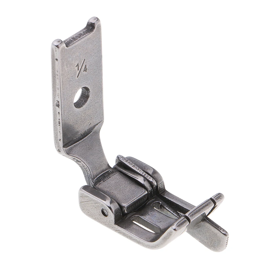 Steel Presser Foot With Left Right Guide #S570 For Industrial Dual Needle Sewing Machine Spare Parts