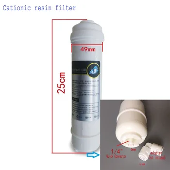 

Quick Connector Cation Resin filter/Water Purifier Soften water cartridage/Ion exchange filter/replacement for water machine