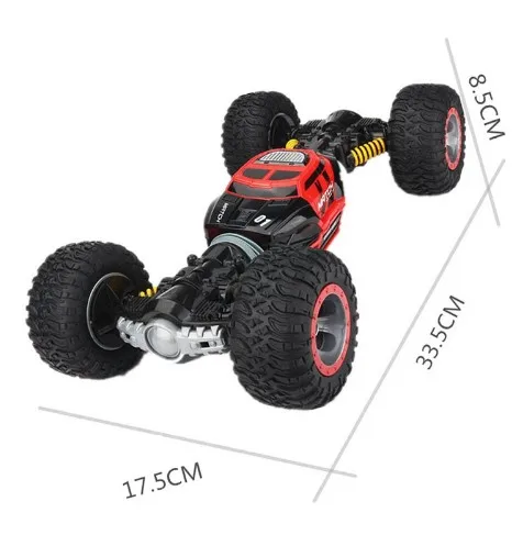 RC автомобиль 4WD грузовик весы двухсторонний 2,4G один ключ трансформация вездеход варанид скалолазание автомобили Дистанционное управление автомобиль игрушка