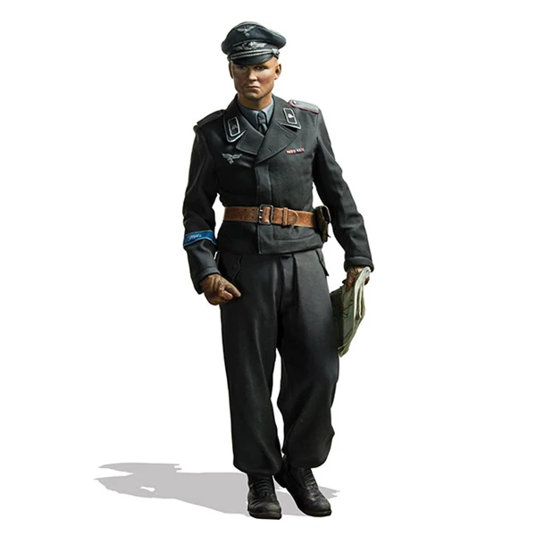 

1/35 1/16 Resin Figure Model Armored Second Lieutenant Herman