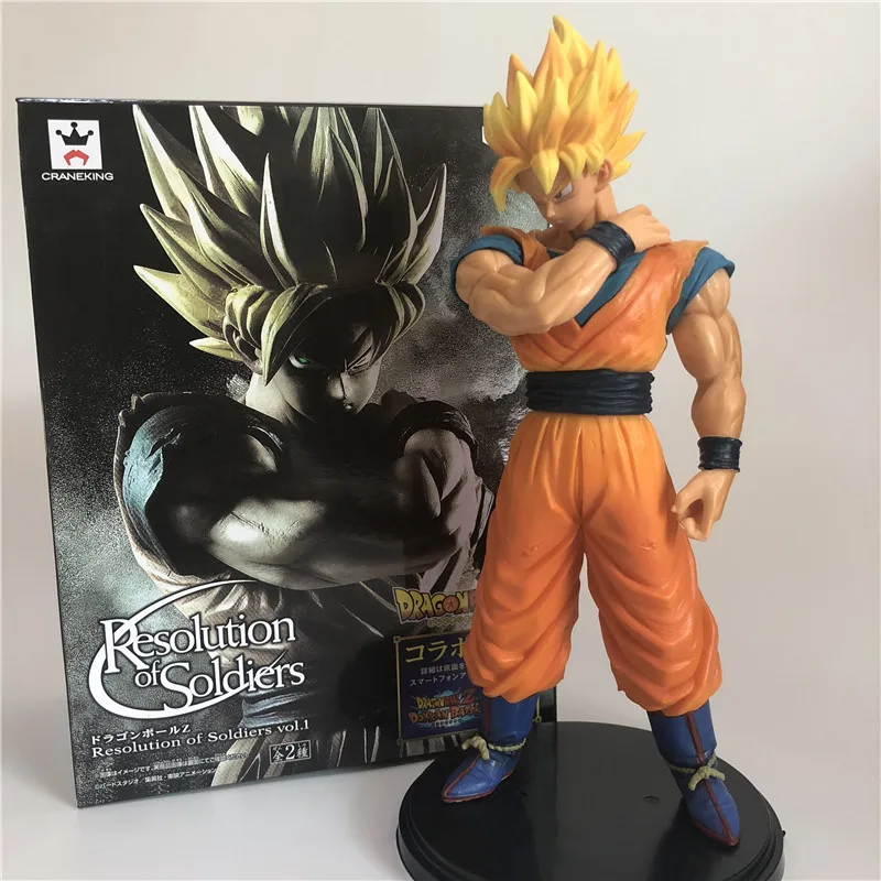 2 шт./компл. Dragon Ball Z Сон Гоку Fusion Gogeta Супер Saiyan Пробуждение Гохан Мужские Шорты для купания отец ПВХ аниме Рисунок игрушечные фигурки из игры Dragon Ball DBZ(“Коллекция Модель - Цвет: Goku Real Boxed