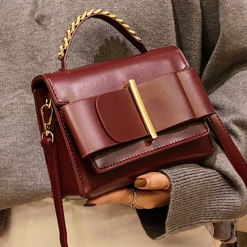 

bags for women handbag designer High-end sense bag Yangqi network red small black bag texture Sen simple simple Messenger