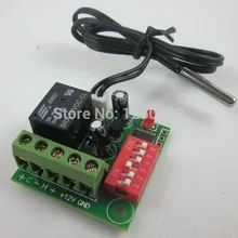 DC12V 20-90C охладитель термостат для контроля температуры Переключатель+ Температура Сенсор B25 = 10 k