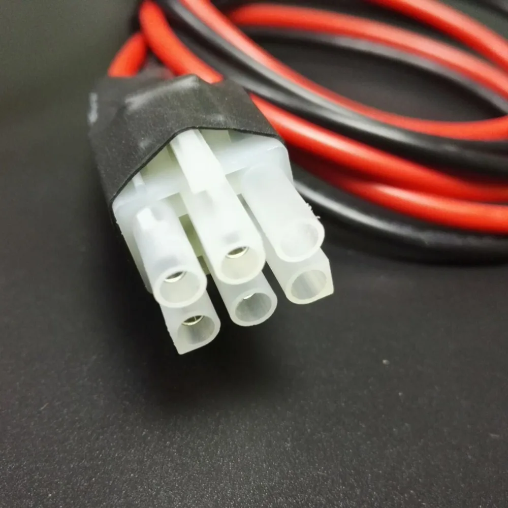 30A Fuse 6 core short Wave Power Supply Cable For Yaesu-857D FT-897D IC-725A Radio Repair Accessories (3)
