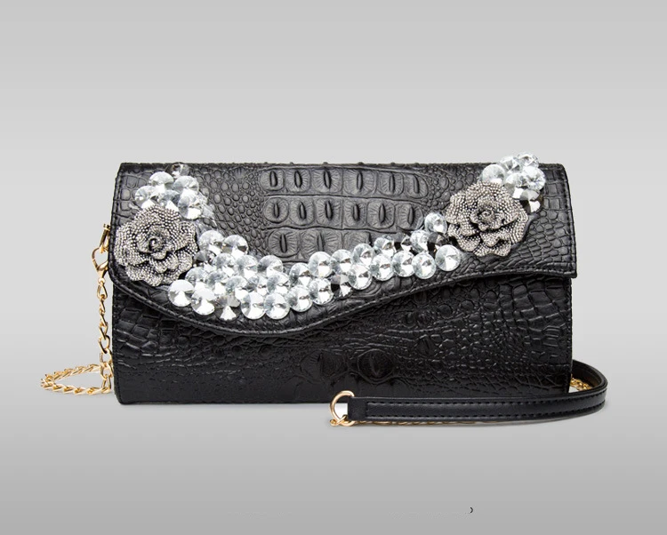 Genuine Leather day clutch new designer envelope purse wallet Casual womens evening clutch bags lady party handbag (10)