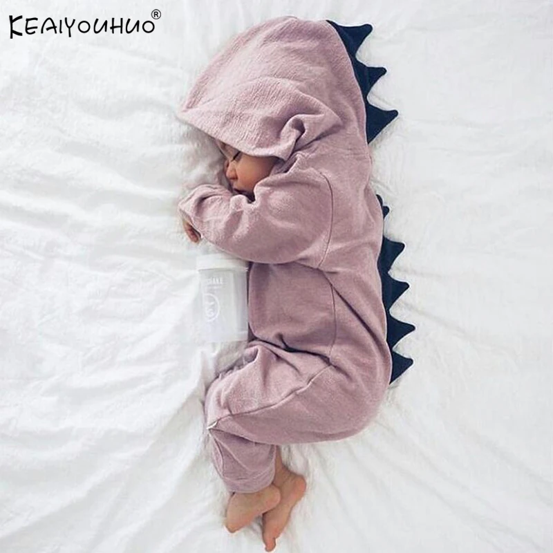 

KEAIYOUHUO Newborn Baby Girl Clothes Spring Infant Clothing Baby Costume For Kids Long Sleeve Boy Romper Cotton Newborn Clothes